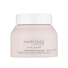 Hairitage Mascarilla de Argán en frasco para hidratación profunda del cabello.