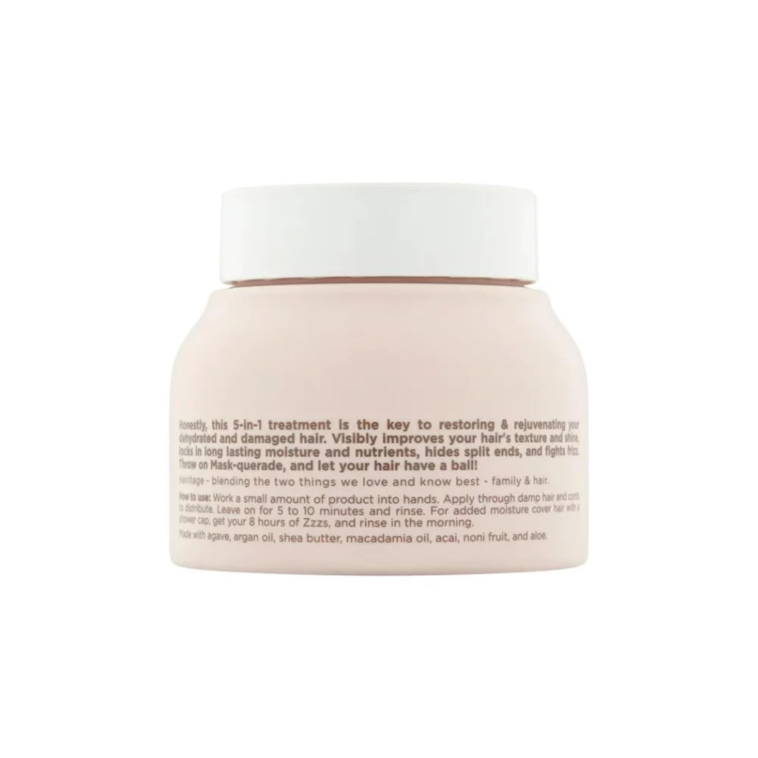 Textura cremosa de Hairitage para penetrar profundamente y nutrir.
