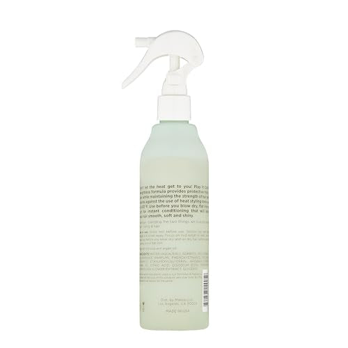Hairitage Play It Cool: envase frontal del protector para protección contra calor.