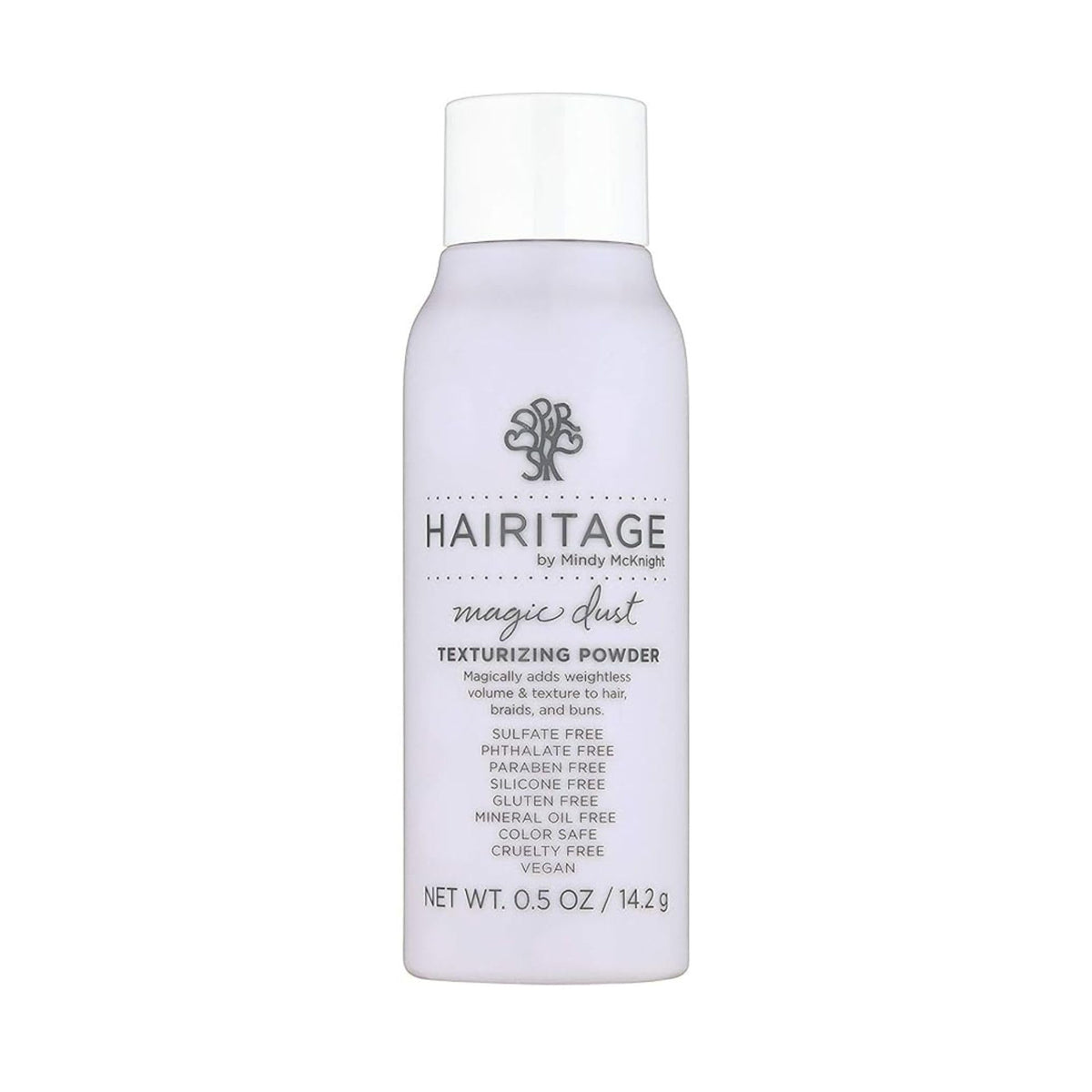 Hairitage polvo texturizante en aplicación seca para añadir volumen