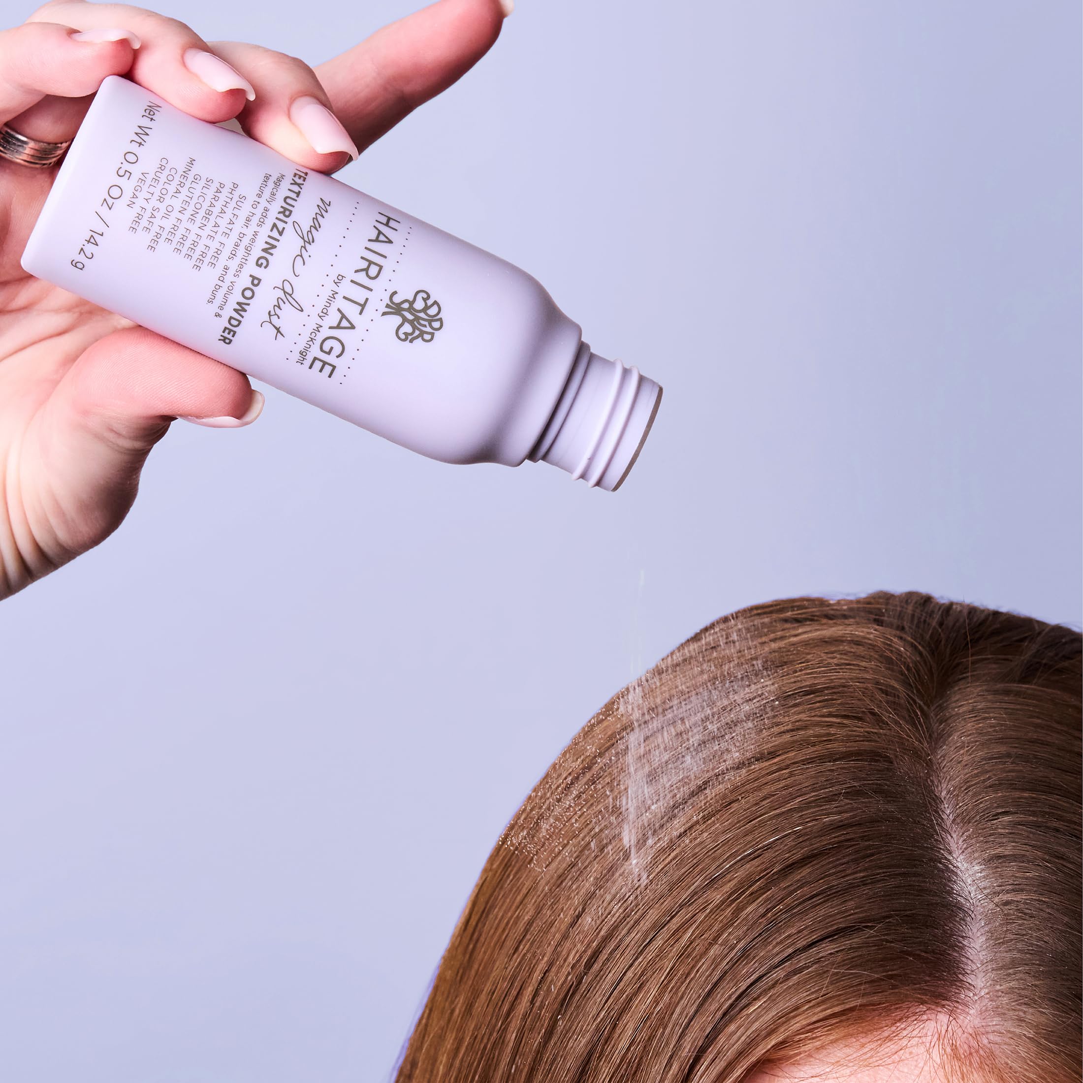 Hairitage polvo texturizante despeinado y natural