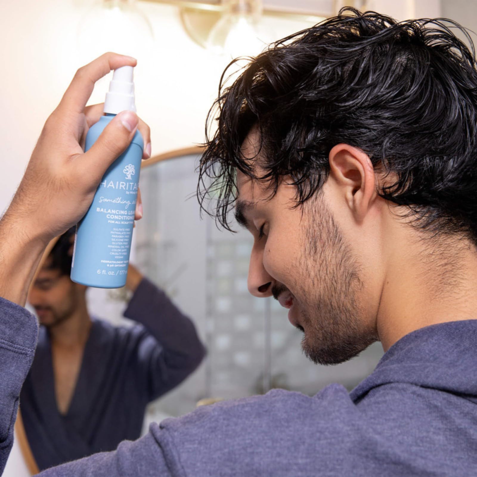 Hairitage Something Extra - agua de rosas aporta frescura y hidratación
