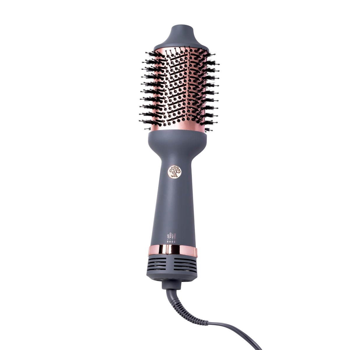 Hairitage Up in The Air volumizing brush in action for a fast, salon-worthy blowout.