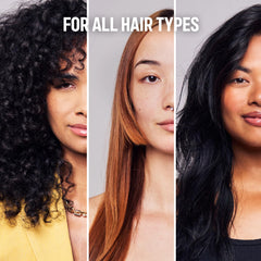 Hairstory Pre-Wash scalp massage with brush conveys refreshing care.