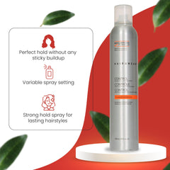 HairUWear humidity-resistant finishing spray preserves curls on synthetic wigs