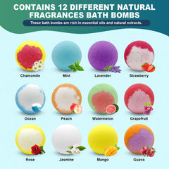 HAISHAN SHOWER colorful-bath-bombs create vibrant bubbles and playful bath time.