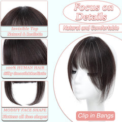 HAITOO wispy bangs with temples demonstrates playful fringe detail