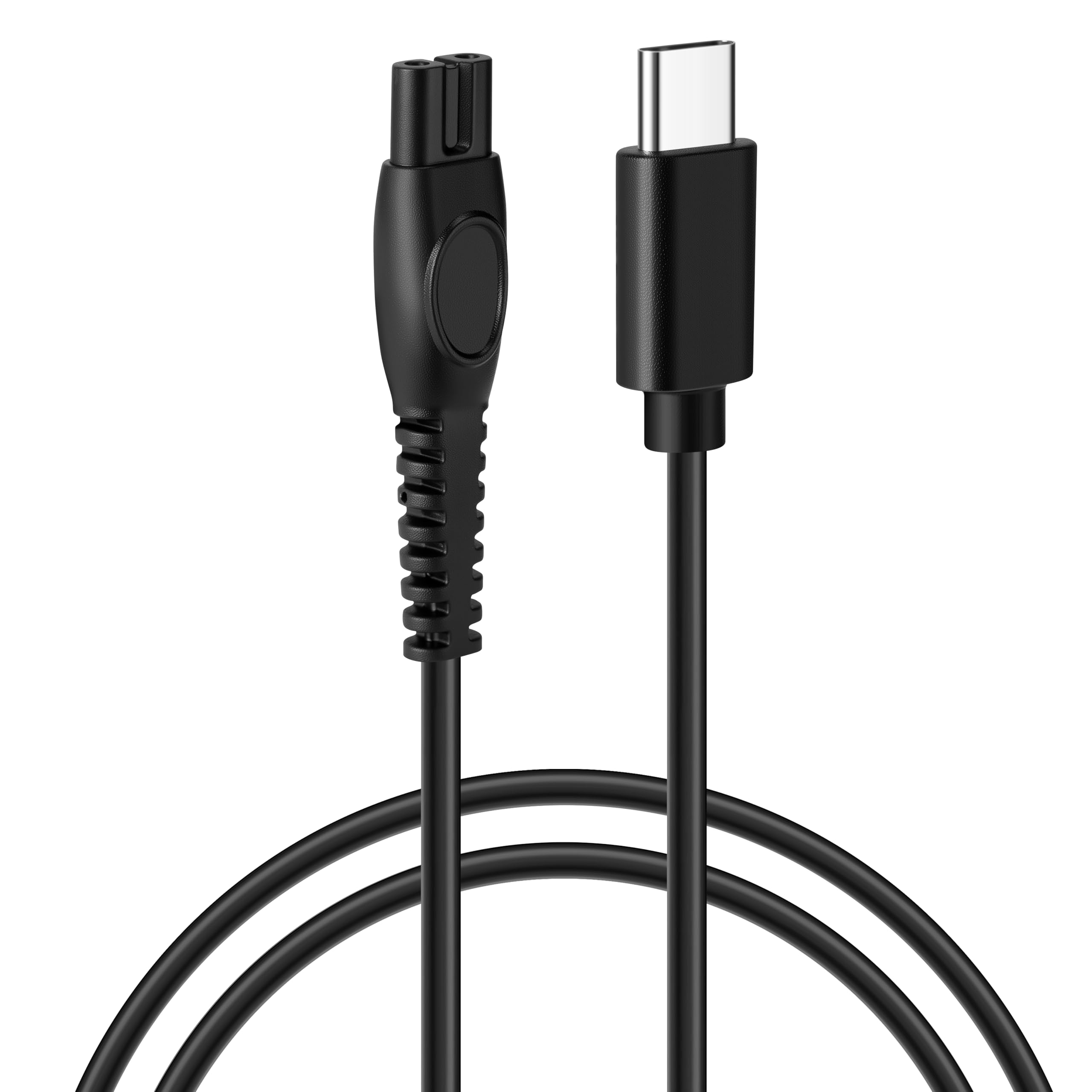 Hajida USB-C charger for QP2724 shaver—compact, reliable power on the go