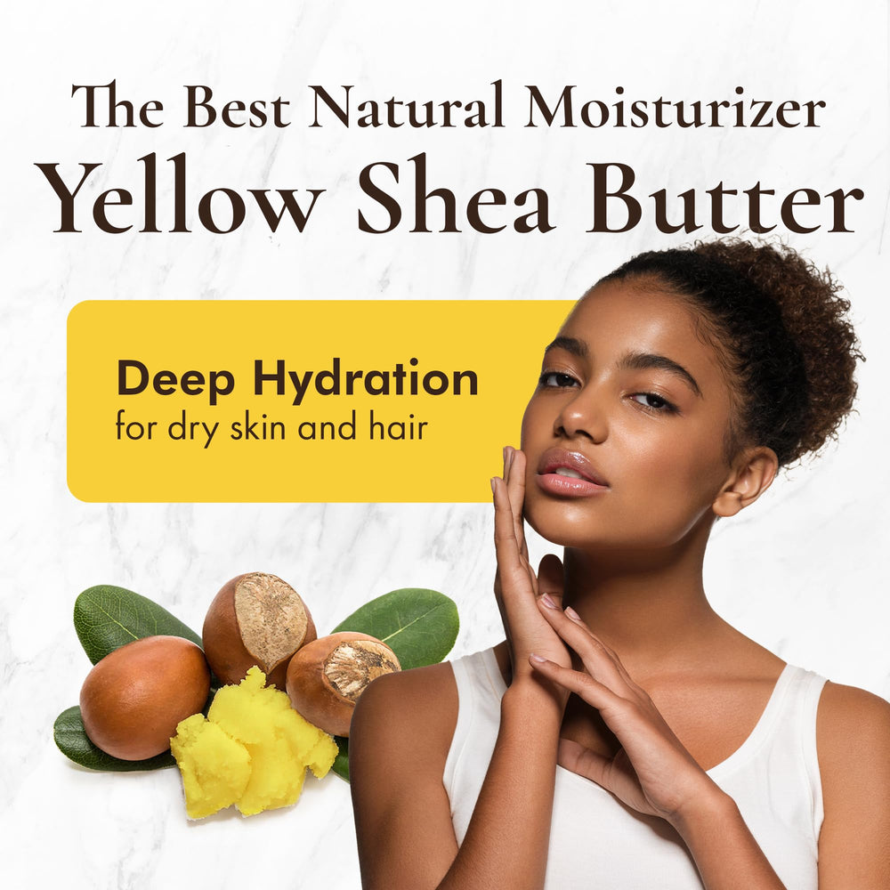 HalalEveryDay shea butter texture detail highlights raw, unrefined quality for nourishing skin.