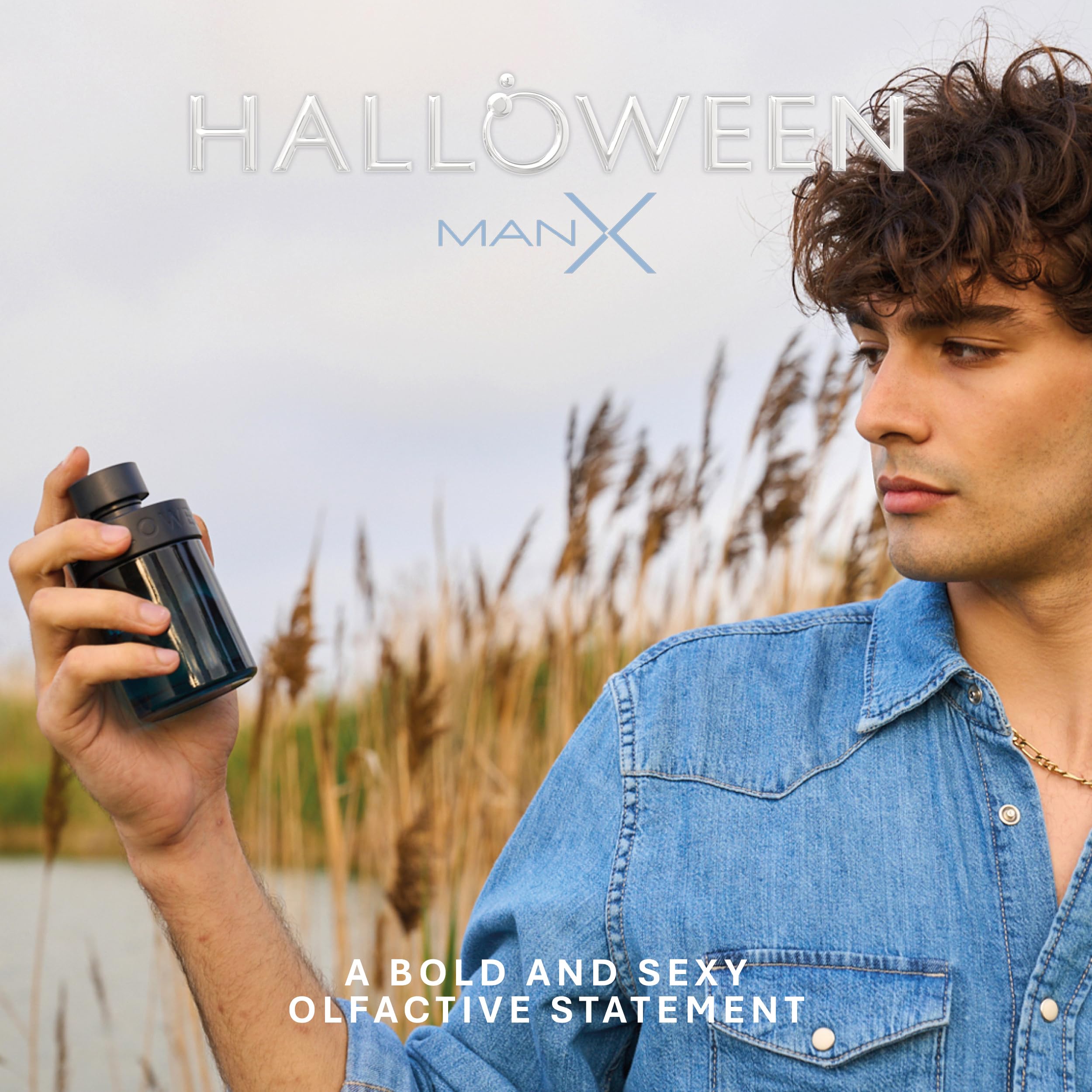 Halloween Man X closeup of leather notes adds sophistication.