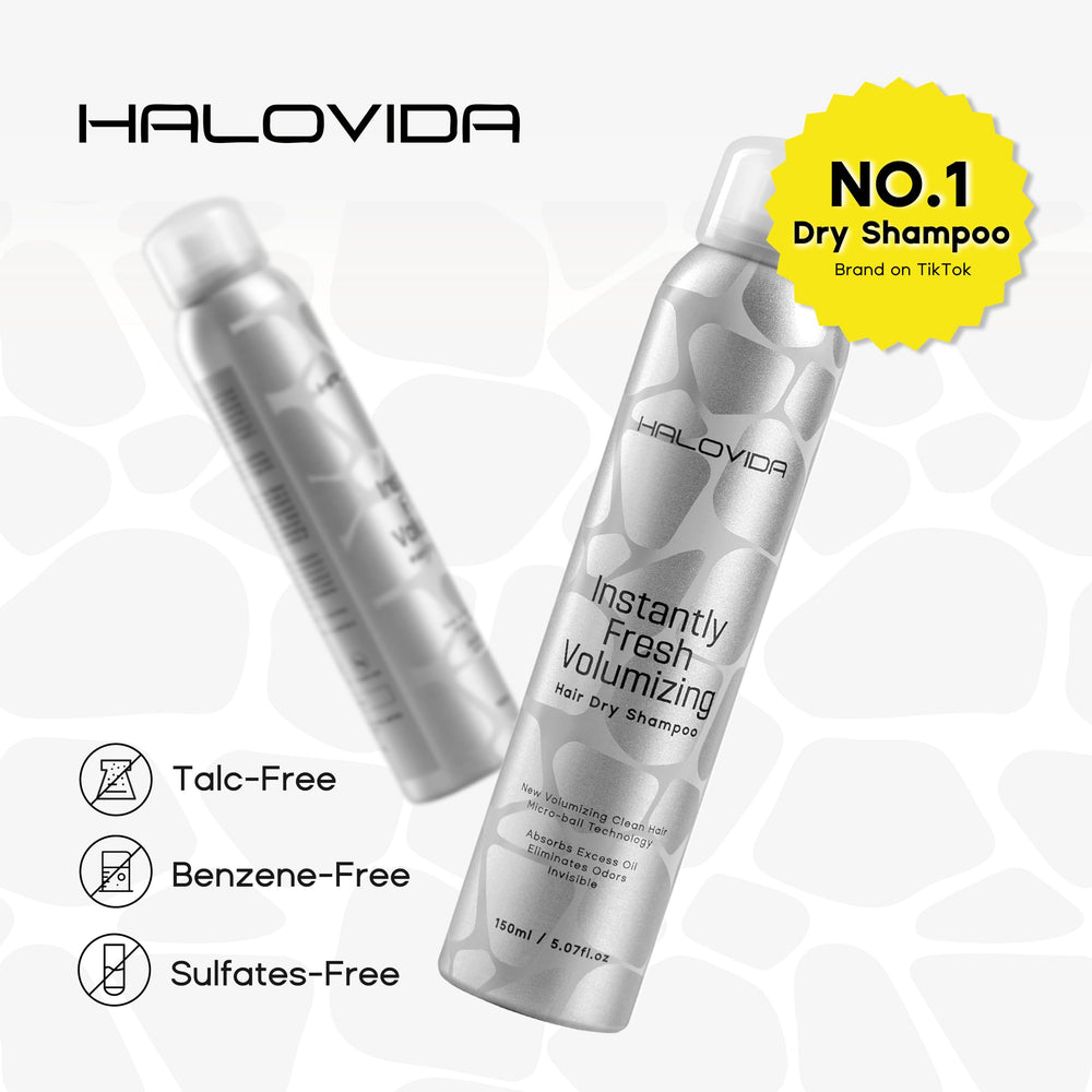 HALOVIDA spray delivers quick style touch-ups in seconds
