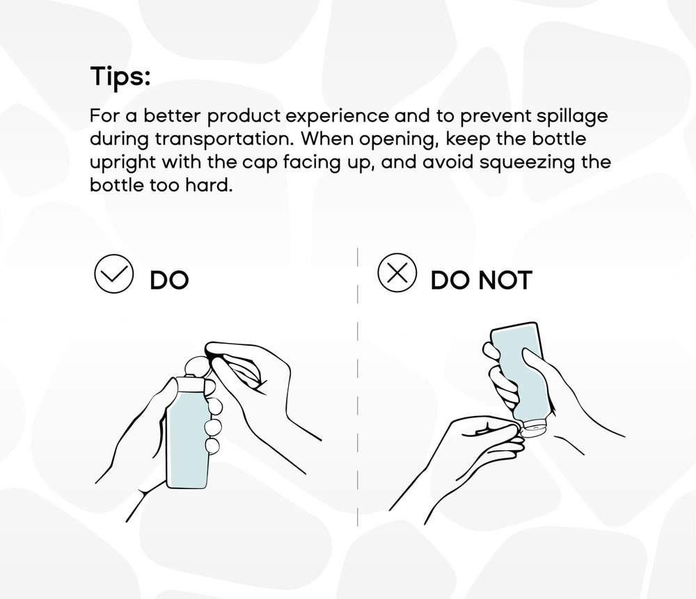 HALOVIDA fórmula sin aerosol, fácil de usar y limpia.