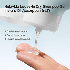 HALOVIDA textura transparente sin residuo, ideal para todo color de cabello.