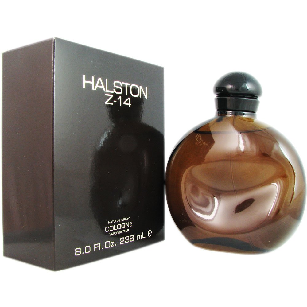 HALSTON Z-14 cologne bottle close-up, ideal for daily wear and evenings.