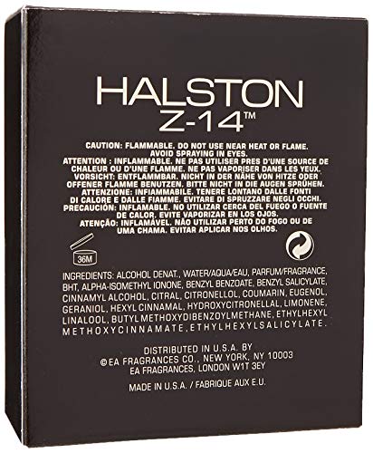 HALSTON Z-14 packaging box with gift-ready presentation