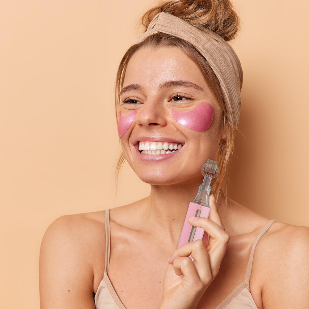 HAMINOS Derma Roller 105 titanium needles ensure durability