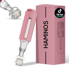HAMINOS Derma Roller with Reservoir boosts serum absorption for skin care