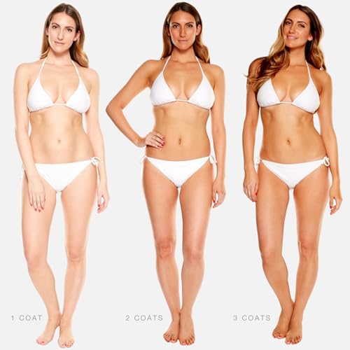 Clear-transfer Hampton Sun Sunless Tanning Mist spray prevents staining