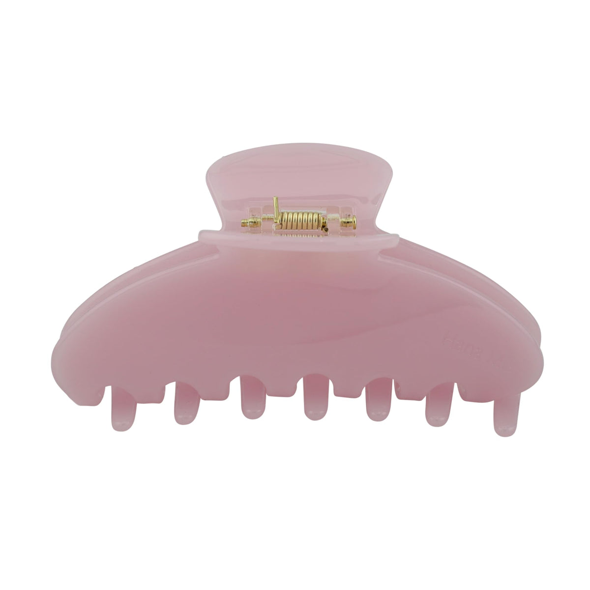 Hana Mia luxury pink claw clip with secure daily hold.