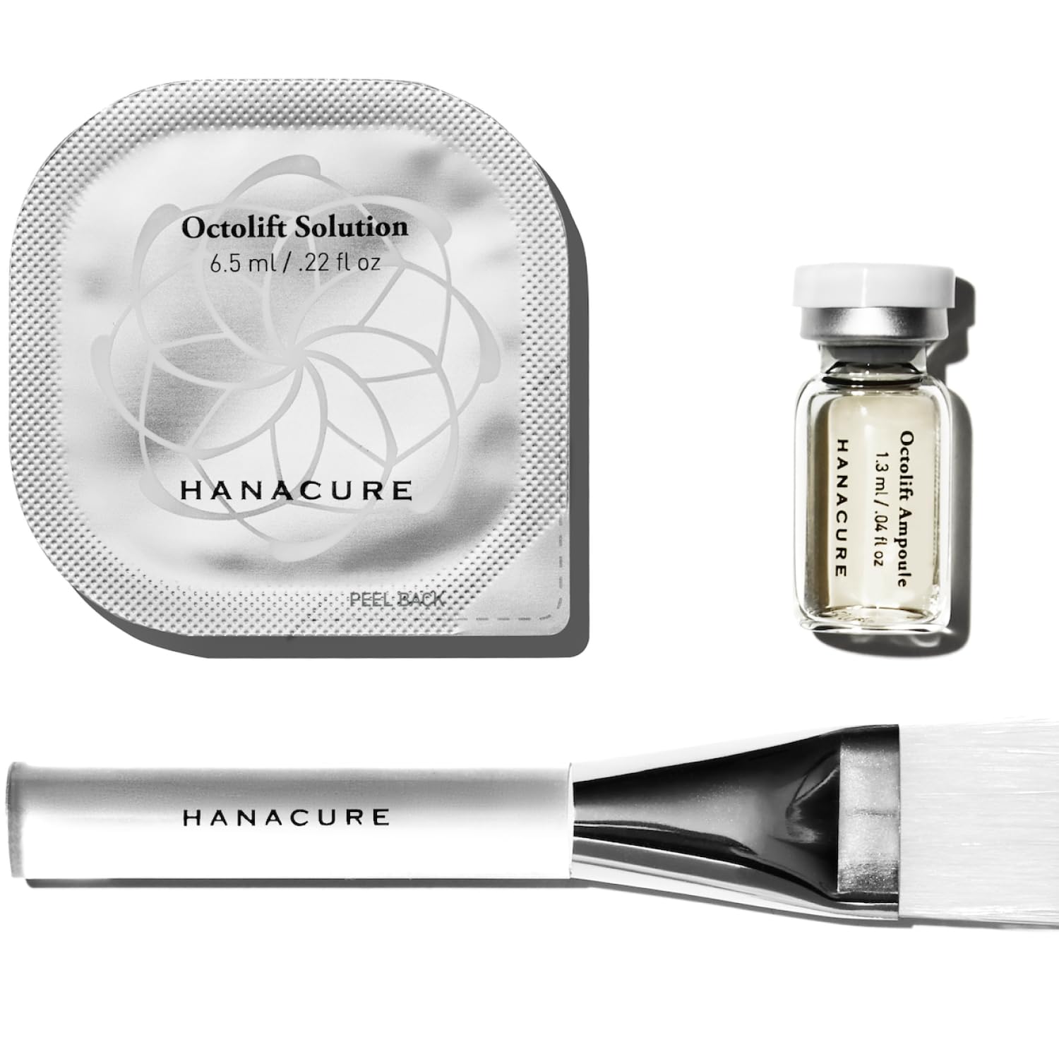 Hanacure All-In-One Facial Starter Kit for at-home treatment.