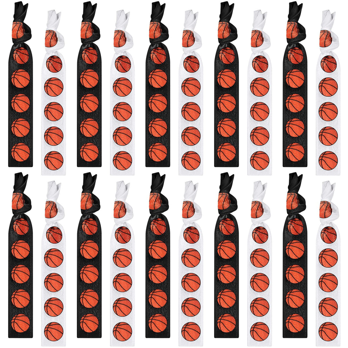 Hanaive coleteros baloncesto naranja, paquete de 20 piezas para equipo.