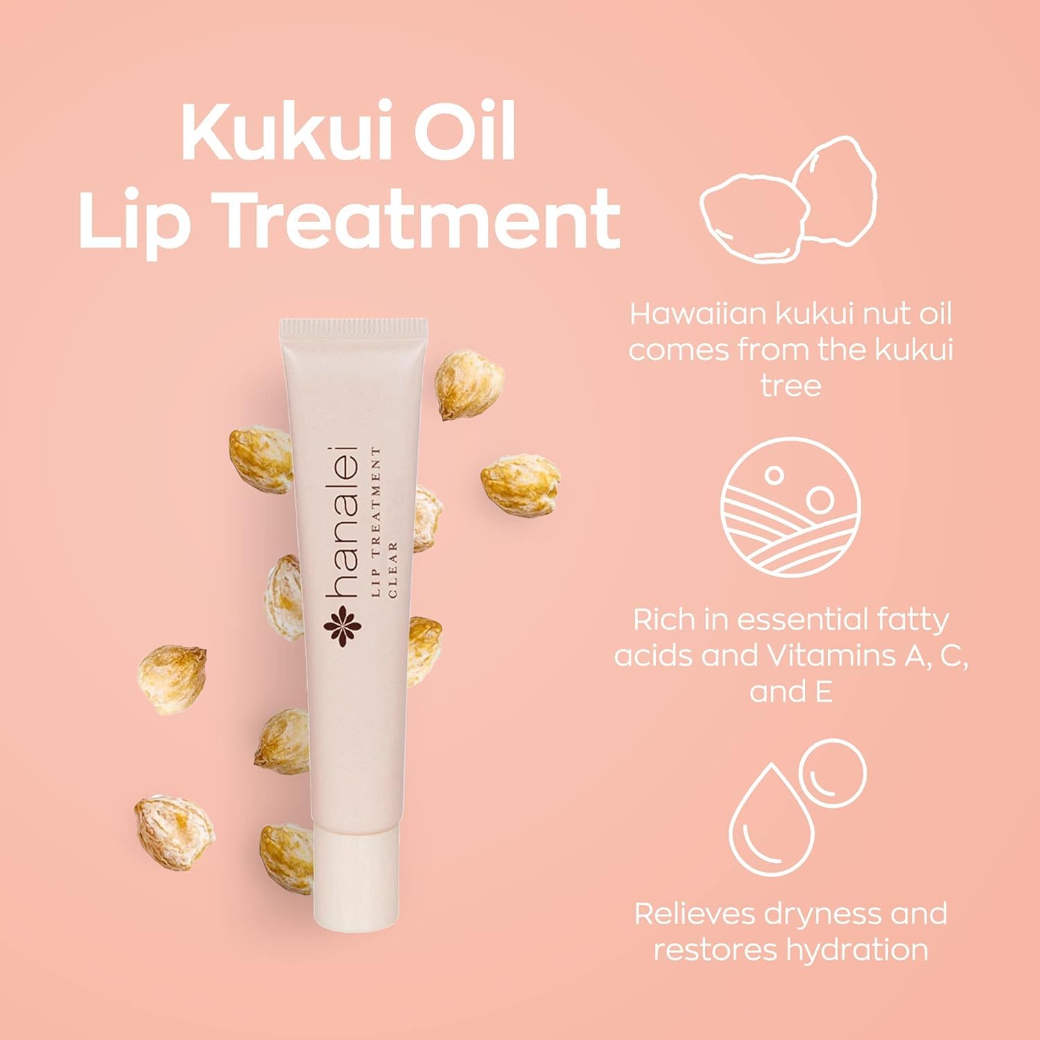 Hanalei Sugar Lip Scrub texture with fine sugar crystals