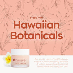 Hanalei textura de gránulos exfoliantes para labios