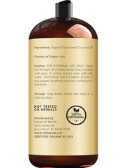 Handcraft Blends aceite coco fraccionado para masaje, absorción rápida.