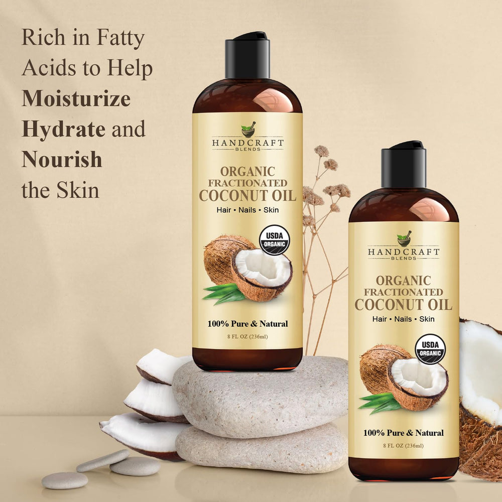 Handcraft Blends aceite coco fraccionado útil para diluir aceites esenciales de forma rápida.