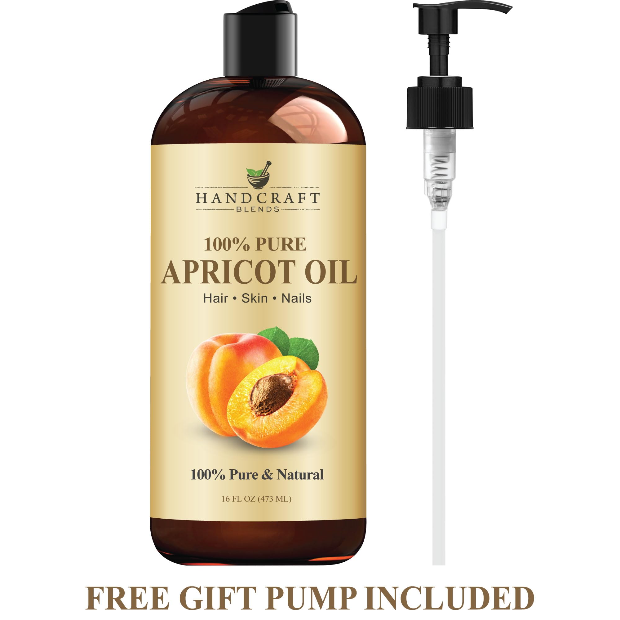 Handcraft Blends Apricot Kernel Oil aromatherapy use with nutty aroma for relaxation