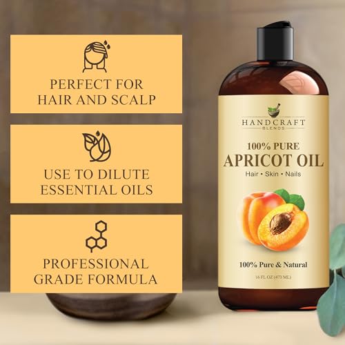 Handcraft Blends Apricot Kernel Oil skin care texture ideal for daily use