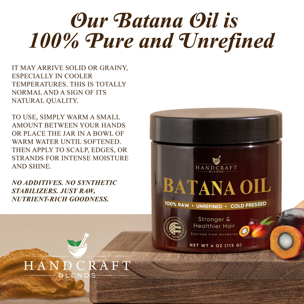 Handcraft Blends Batana, mascarilla capilar para cabello dañado.