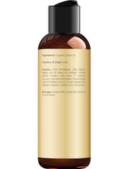 Handcraft Blends castor oil for eyebrows nourishes and conditions sparse areas.