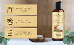 Handcraft Blends Fractionated Coconut Oil acts as a light skin moisturizer without clogging pores.