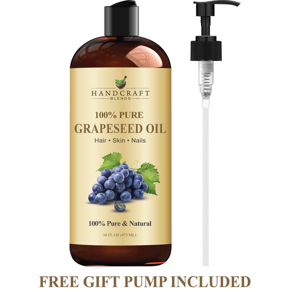 Handcraft Blends Grapeseed Oil cruelty-free seal; ethical, vegan-friendly care.