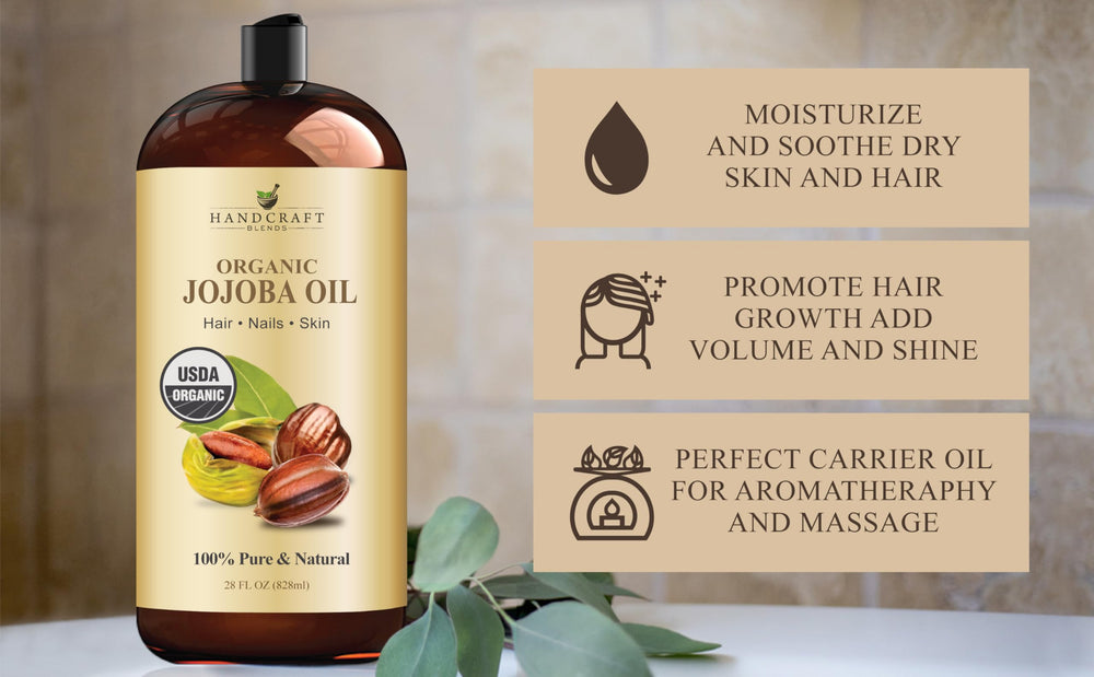 Handcraft Blends Jojoba Oil massage session demonstrates smooth, non-greasy absorption.