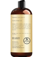 Handcraft Blends Jojoba Oil being poured for massage prep