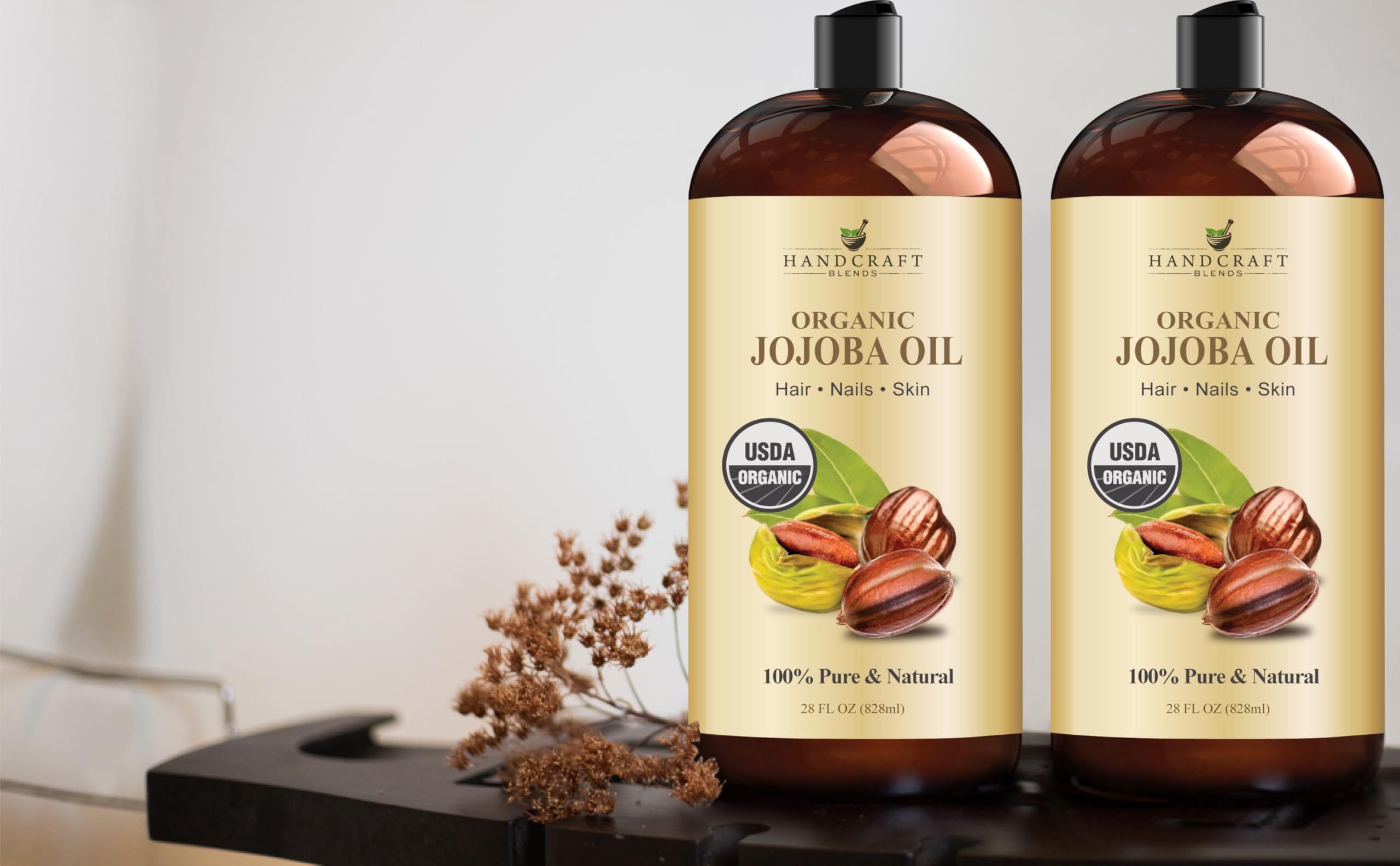 Handcraft Blends Jojoba Oil skincare routine provides daily hydrating care.