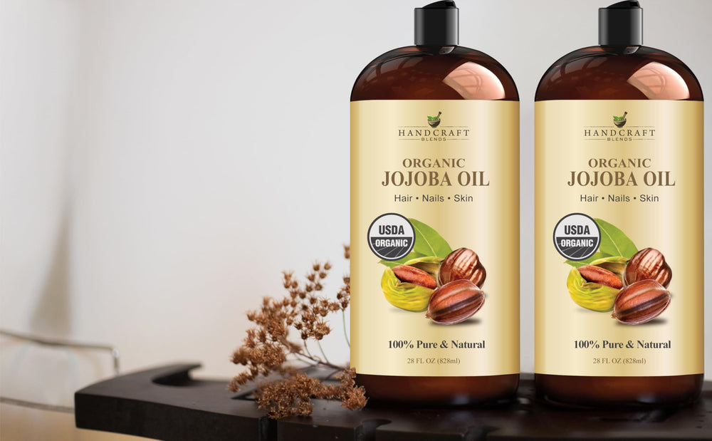 Handcraft Blends Jojoba Oil skincare routine provides daily hydrating care.