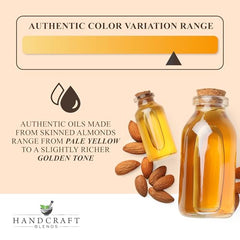Skin care routine with Handcraft Blends Sweet Almond Oil for moisture