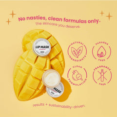 Handmade Heroes hyaluronic acid visual suggests plump, hydrated lips.