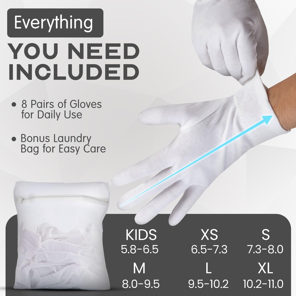 HandsAllright guantes lavables y reutilizables para uso continuo.