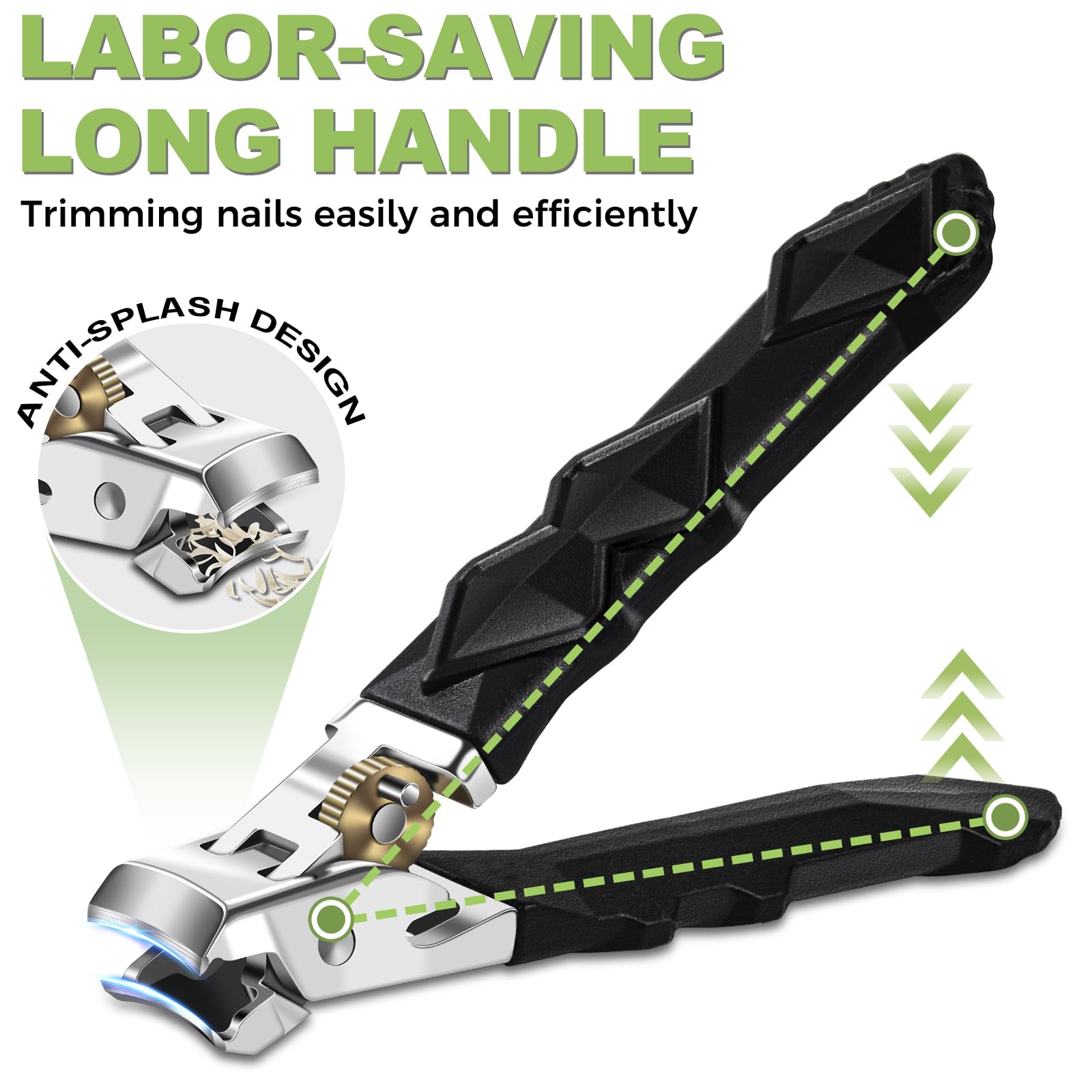 HandWeng ingrown nail file targets edges for careful maintenance.