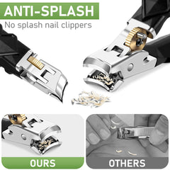 HANDWENG Long handle lever reduces effort on thick nails.