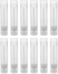 Tubo labial Handy Basics transparente para ver la cantidad restante