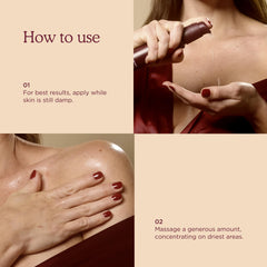 HANNI Good Aura ingredients jojoba baobab coconut buriti nourish skin.
