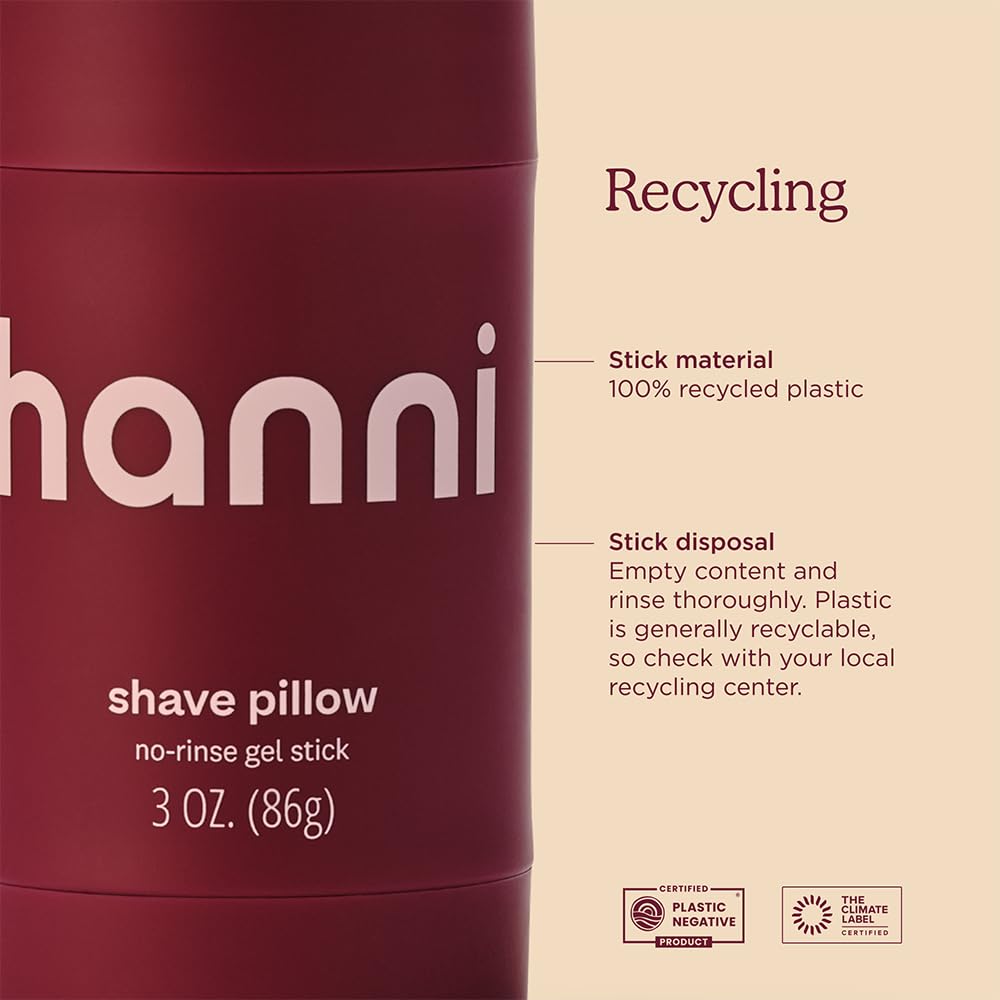 HANNI Shave Pillow suitable for legs bikini line or body shaving