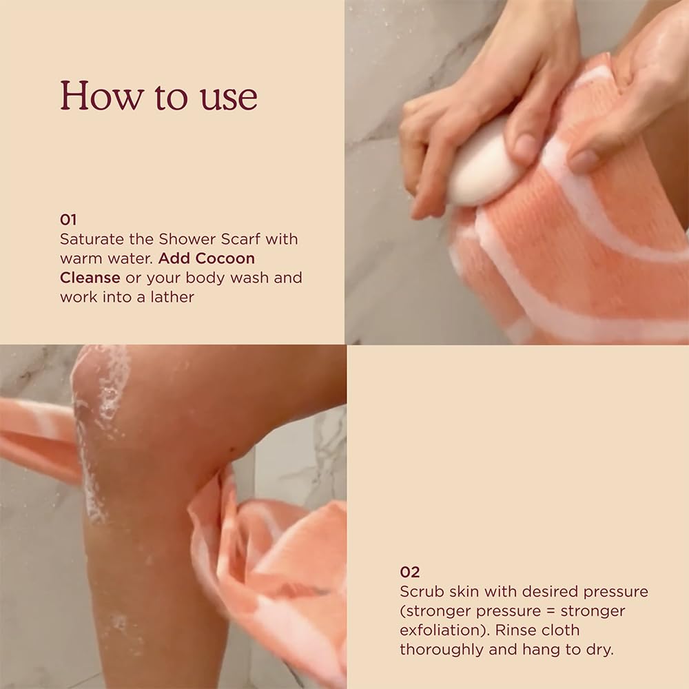 HANNI textured surface highlighting pore cleansing and exfoliation.