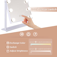 Hansong detachable 10x magnification mirror aids precise grooming.