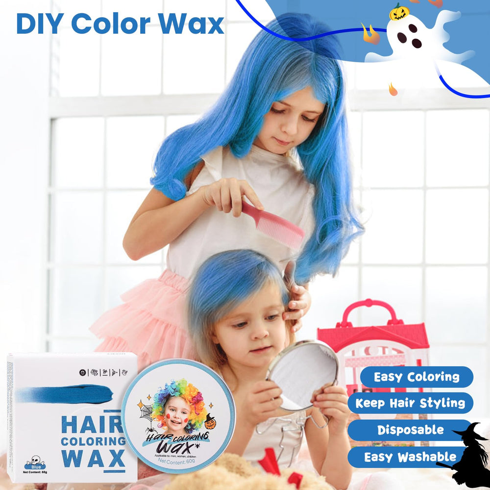 Hansuby kid-friendly dye that’s easy to wash out after fun.